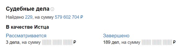 Отношения компании с правосудием