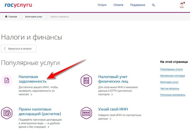 Где в Госуслугах проверить свои налоги